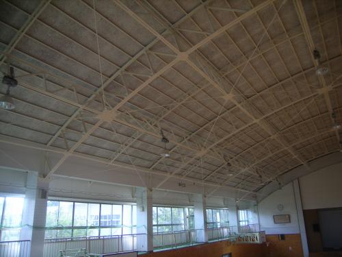 那珂第一中学校体育館耐震補強工事